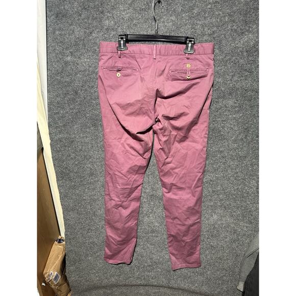Mossimo Dutti Chino Pants Men's Size 32 Purple Adults Cotton Blend - Picture 5 of 7